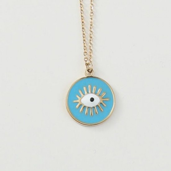 Wholesale Boho Stainless Steel Colorful Collarbone Necklace Wholesale Boho Stainless Steel Colorful Collarbone Necklace